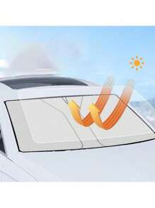 Car Windshield Sun Shade Covers Front Window Sunscreen Sun Visors Heat Insulation Sunshade Parasol For Car Accessories