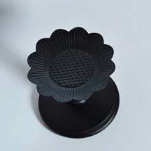 Vintage European-Style Roman Column Candle Holder, Matte Black Iron Candlestick, Romantic Candlelight Dinner Table Decoration, Wedding Decor