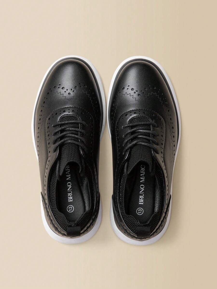 Boys' Oxfords Dress Shoes Classic Styles For Formal Events And Daily Wear(Toddler/Little Kid/Big Kid) - 黑色 - 查看 1