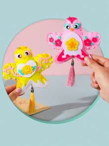 1pc Handmade Paper Kite Fragrance Sachet, DIY Craft Kit For Kids, Paper Kite Sachet Gift & Hanging Decoration - Multicolor - View 5