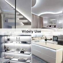 Acosh Neon Lampu Tangga LED Sensor Gerak, Strip Lampu Neon Putih, Antarmuka USB, Panjang Dapat Diatur 1-5m, Cocok Untuk Tangga, Lorong, Balkon, Dekorasi Pernikahan, Dalam/Luar Ruangan, Penerangan Tangga | Desain Pencahayaan Modern | Strip Lampu Neon Fleksibel, Lampu LED Tangga - beraneka warna - View 8