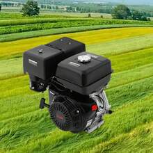 SanBouSi Generators Engine Dosing Machines Engine 420CC Gasoline Engine 4 Stroke 15HP OHV Petrol Water Pump Engine - Black - View 3
