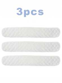 10pcs/5pcs/3pcs/1pc Elegant Series Ladies Sport Bra Absorbent Pads, Washable & Reusable Underwear Liners, Sweat-Absorbent Pads, Moisture-Wicking Bra Inserts, For All Seasons