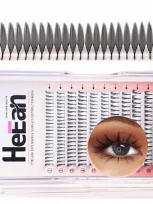 Spire 12排230根睫毛睫毛延长C形混合长度浓密扇形假睫毛高品质漫画Spire睫毛系列 - 查看 5