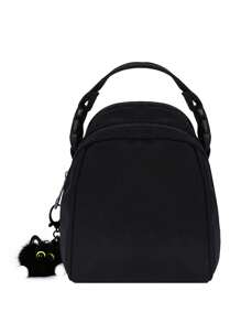 peach tree Women Bucket Crossbody Bag Handbag Peachtree With Cute Plush Pom Pom Charm, Fashion Gift For Girlfriend, Suitable For Shopping, Travel, Commuting, Sports, Outdoor Activities