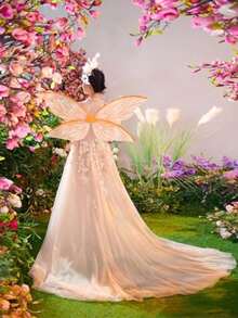 1 Piece Of Fairy Wings Adult Fairy Costume Butterfly Fairy Wings Role-Playing Costume Accessory - Multicolor - View 11