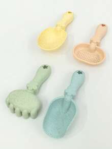 12pcs Beach Toys Set, Including Bucket, Shovel, Rake, Watering Can, Ocean Animal Molds, Summer Beach Water & Sand Play Toys Set, Interactive Parent-Child Playtime, Educational, Gift For Boys, Girls, Party