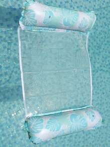 1 pieza Silla de agua inflable, suministros para fiestas de piscina y playa de verano para adultos, regalo de verano perfecto, balsa de natación para adultos para diversión y relajación en vacaciones, hamaca de agua multifuncional