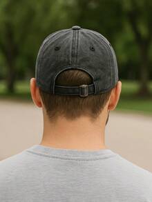 1顶定制刺绣帽子，爷爷帽，带日期，老爸帽，复古棒球帽，爸爸年份T恤，送给新爸爸的礼物，圣诞礼物 - 彩色 - 查看 5