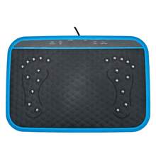 Vibration Plate Exercise Machine, Whole Body Fitness Platform For Lymphatic Drainage, Vibrating Shaker Board With 120 Speed Levels, Weight Loss And Fat Burner Workout Equipment For Women And Menwhite - Blue - View 7