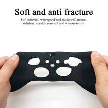 套装包含：1 个游戏手柄保护套 + 2 个摇杆帽，兼容 Series S 和 Series X，防滑纹理设计增强握持感，防滑、防汗、防刮擦 - 彩色 - 查看 6