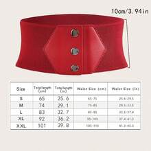 1 pieza Cinturón elástico de cintura casual de talla grande para mujeres, verano, escuela, otoño, Halloween - 1 artículo - Ver 20