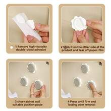 6件装小香薰盒适用于衣柜、鞋柜、家用浴室空气清新剂，持久留香向日葵鞋子除臭球 - 持久清新，鞋子除臭剂 - 彩色 - 查看 9