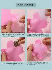 1pc Handmade Paper Kite Fragrance Sachet, DIY Craft Kit For Kids, Paper Kite Sachet Gift & Hanging Decoration - Multicolor - View 8