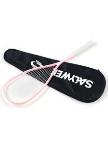 SALYWEE US Local | Upgraded Olivia Pro 2025 Squash Racquet | High-Tech Full Carbon Fiber Elite Performance, 14x18 String Pattern 26lbs | Perfect For Indoor/Outdoor Professional Training & Competitive Play | Free Premium Racquet Bag - Multicolor - View 13
