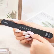 Makartt Nail File 100 180 Grit Emery Boards For Nails 10pcs Black Nail Files Professional Washable Doubled Sides Nail File Kit For Natural Acrylic Nails Coarse For DIY Salon Use - 2pcs-100/180Grit - View 7