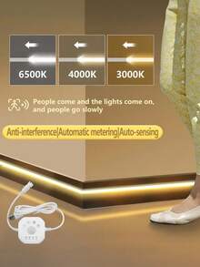 运动传感器霓虹灯带暖色/白色霓虹灯柔性条 | USB 供电 LED 灯 1-5 米长,用于花园、楼梯、走廊、卧室装饰的室内/室外照明 - 多色 - 查看 3