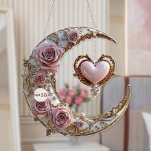 Decorative Hanging Ornaments - Pink - View 3