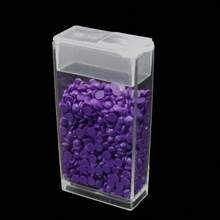 1 pieza Caja de almacenamiento de plástico transparente multiusos con 32/48/64 compartimentos y etiquetas adhesivas - Apta para cuentas, joyería, manualidades y suministros para arte de uñas - Cierre a presión, excelente para pintura de diamantes, bordado y caja de joyería