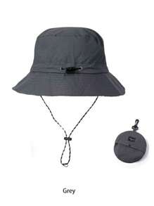 Summer Quick-Drying Waterproof Foldable Bag Fisherman's Hat Portable For Outdoor Hats Men's Hiking Hats