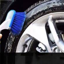 1pc Short Vehicle Tire Brush For Cleaning Tires And Other Auto Parts