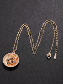 Elegant Luxury Fruit Cherry Shape Pendant Necklace And Earrings Set, Sparkling Synthetic Zirconia Stones, Charming Party/Wedding Jewelry Set For Ladies, Bridal Accessories, Birthday/Valentine's/Mother's Day/Christmas Gift - Jewelry Set - View 7