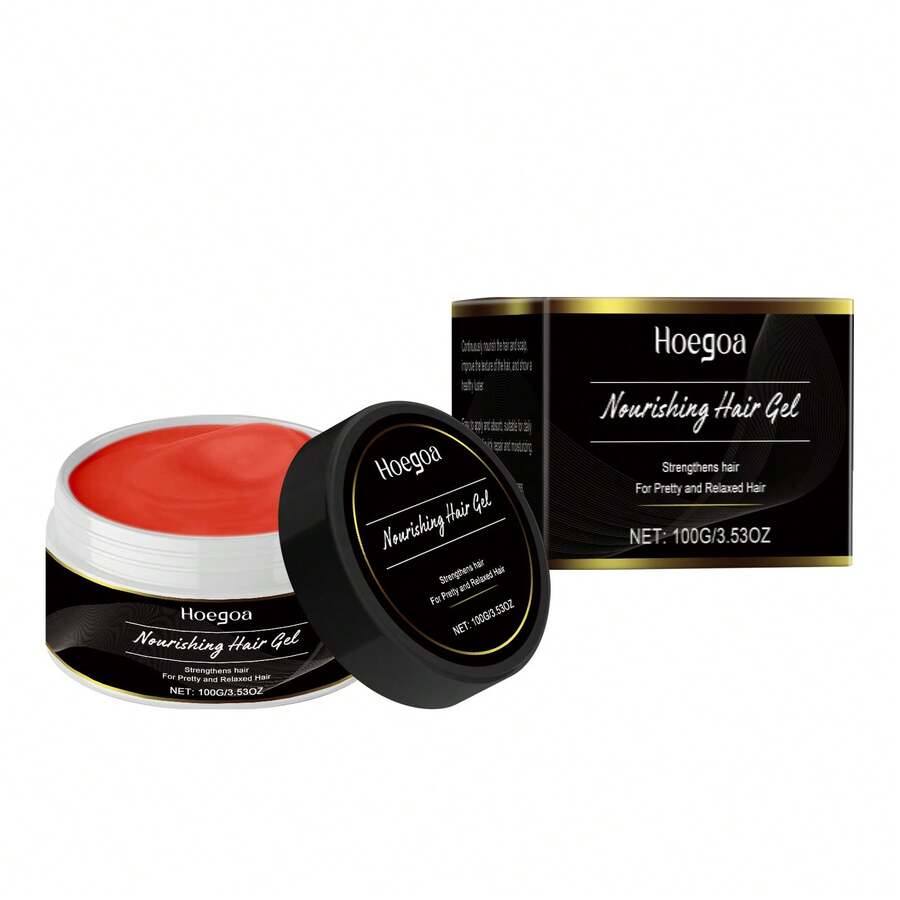 Hoegoa Nourishing Hair Gel Dry And Frizzy Hair Light And Refreshing Smooth Hair Gel - Multicolor - View 1
