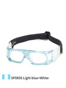 OBAOLAY Gafas deportivas de baloncesto OBAOLAY, gafas de fútbol que protegen los ojos contra impactos, de material de silicona y marco sólido de PC, que pueden reemplazar los lentes recetados para hombres y mujeres
