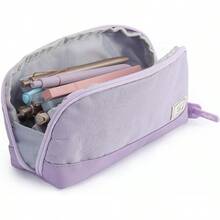 Estuche para lápices, verde menta, bolsa para lápices, estuche para bolígrafos, bolsa para bolígrafos - Morado - Ver 7