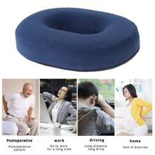 Memory Foam Comfort Donut Ring Chair Seat Cushion Pillow For Pregnant Woman Sedentary People Travel Office Pain Relief Hot