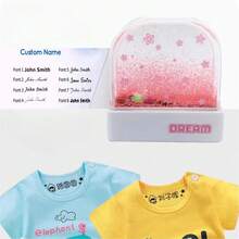 1 个自定义姓名金属印章、金属图章、手写文本标签印章、多种字体可供选择、是日常办公的好帮手、商务签名印章、个性化姓名印章、签名印章、织物印章、办公室印章、新年礼物、情人节、情人节装饰礼物生日毕业、商务学校用品、返校