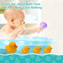 Cute Yellow Rubber Duck Bath Toy, Durable PVC, Great For Bathing And Pool Play, Fun Water Toy For Teens, Pool Toy