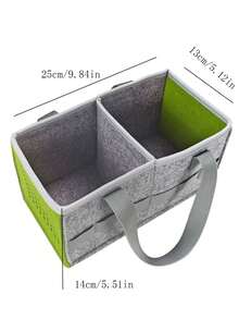 1pc Portable Bag/Handbag, Compatible With Toniebox Starter Set And Dolls; Suitable For Audio Player And Dolls Home/Outdoor Carrying Bag, Large Capacity Design, Multi-Functional Storage Bag, Can Store Miscellaneous Items, Toys, Small Objects. - Multicolor - View 9