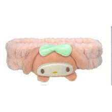 Sanrio 1pc Hello Kitty Kawaii Spa Headband - Soft Fluffy Hair Band For Women, Cute Makeup Headband For Skincare, Washing, Party & Shower (Sanrio Collection)