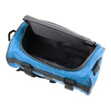 Bike Handlebar Bag Bike Triangle Frame Bag With Touch Screen Phone Holder Polyester Adjustable Waterproof Bicycle Front Storage Bag For Road Mountain Bikes - Blue - View 7