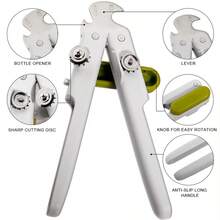 KitchenAid Classic Multifunction Can Opener And Bottle Opener Easy To Use, Razor Sharp Stainless Steel Cutting Wheel, Soft Ergonomic Handles, Colorful Style Optional - Green W/ Protective Cover - View 8