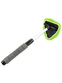 Window Scraping Mist Eliminator Telescopic Window Glass Cleaner Car Windshield Cleaning Brush Car Window Cleaner Microfiber - Multicolor - View 14