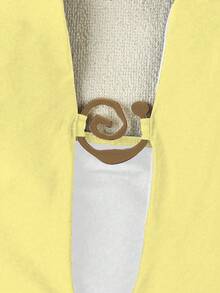 新款春夏性感优雅黄色纯色沙滩度假派对约会连体泳衣（女款） - 黃色 - 查看 5