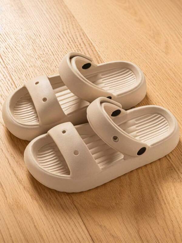 1 Pair Summer Outdoor Fashionable Soft-Sole Minimalist Flip-Flops