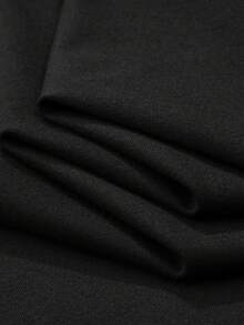 GRDR Camiseta de manga corta con capucha casual de gimnasio y fitness clásica para hombre, de verano - Negro - Ver 10