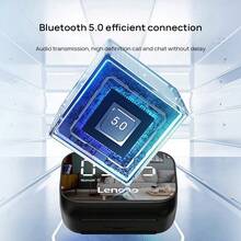 Lenovo 迷你藍牙音箱TS13 鏡面鬧鐘音箱 HIFI立體聲 全頻大喇叭音箱 方便攜帶 高清通話麥克風 持久續航（綠色） - 綠色 - 查看 5