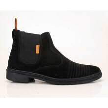 Botina Masculino Bota Texana Vaquejada Couro Country Confortável, bota chelsea masculina preta
