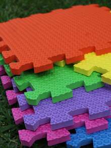 Foamy Puzzle Mat 30x30cm Thickness 12mm Multicolor - Multicolor - View 2