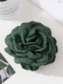 1 chiếc kẹp tóc hình hoa hồng 3D bằng vải, thanh lịch và duyên dáng cho trang phục hàng ngày hoặc ngoài trời, kẹp tóc hình hoa cho ngày Valentine, kẹp hàm tóc, kẹp cài tóc, kẹp càng cua, phụ kiện tóc mùa thu đông cho nữ, trang phục đi nghỉ mát, trang phục mùa hè. - Nhiều màu - Xem 25