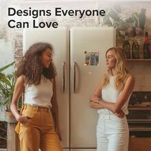 Fridge Magnets In 25 Unique Multipack Themes - Glass Design, Organization, Lockers, & More