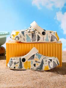 Summer Cartoon EVA Lightweight Anti-Collision Breathable Sandals For Kids - White - View 4