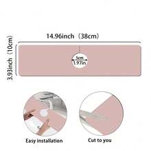 1pc Solid Color Sink Faucet Suction Cup Mat, Drain Mat, For Kitchen, Bathroom Sink, Countertop, Drain Mat, Silicone Washbasin, Trimmable And Quick-Drying Mat - Multicolor - View 14