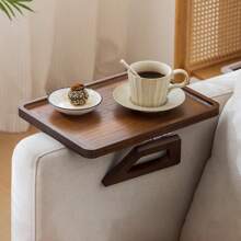 1 Set Armrest Table Clamp On Tray, Fits Wide Sofa, Sofa Arm Tray Table, Portable Table, TV Table And Small Side Table