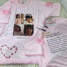 Daisy Girl Interrupted T-Shirt - Baby Pink - View 1