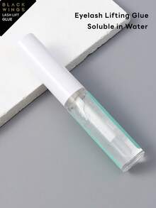 BLACKWINGS 5g 睫毛烫胶，硅胶睫毛夹，睫毛提升棒，化妆美容工具，可重复使用睫毛提升垫，睫毛胶，睫毛胶 - 無色 - 查看 4